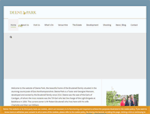 Tablet Screenshot of deenepark.com